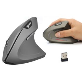 MYSZKA PIONOWA HXSJ T24 BEZPRZEWODOWA ERGONOMICZNA SZARA