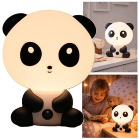 LAMPKA NOCNA PANDA DLA DZIECI Z KABLEM