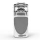 INHALATOR ULTRADŹWIĘKOWY NEBULIZATOR PRZENOŚNY DLA DZIECI I DOROSŁYCH BIAŁO-SZARY