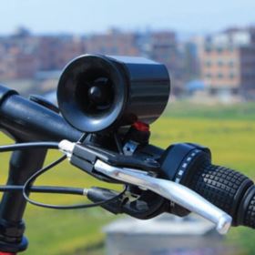 DZWONEK ROWEROWY ELEKTRYCZNY SB-205 CZARNY