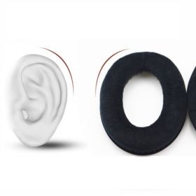 GĄBKI DO SŁUCHAWEK SENNHEISER HD515 HD555 HD598 HD558 HD595 PC360 CZARNE