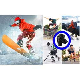 SPODENKI OCHRONNE L SPORTOWE 72-82CM CZARNE