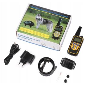 OBROŻA ELEKTRYCZNA TRENINGOWA DLA PS&Oacute;W Z PILOTEM