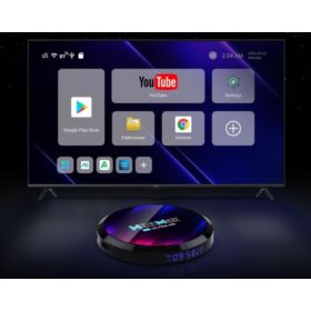 SMART TV BOX H96 MAX 4GB/64GB ANDROID Z PILOTEM