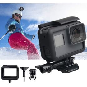 RAMKA DO GOPRO 5 6 7 BLACK HERO 2018 UCHWYT DO KAMERY SPORTOWEJ CZARNY