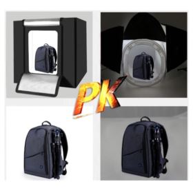 NAMIOT BEZCIENIOWY LED DUŻY 80 CM 80W PULUZ FOTOGRAFIA PRODUKTOWA