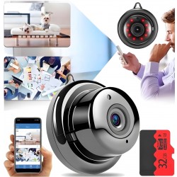 MINI KAMERA Z CZUJNIKIEM RUCHU I KARTĄ MICROSD 32GB