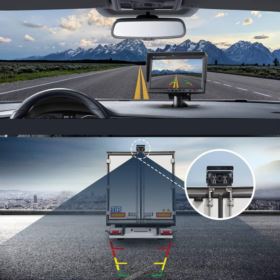 KAMERA COFANIA 8 DIOD IR Z MONITOREM 7 CALI PILOTEM I KABLEM 15 METR&Oacute;W