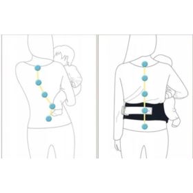 NOSIDEŁKO BIODROWE CZERWONE DLA DZIECKA