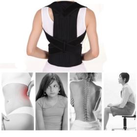 KOREKTOR POSTAWY ROZMIAR L CZARNY