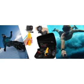 ZESTAW 63W1 AKCESORIA DO KAMER SPORTOWYCH Z WALIZKĄ