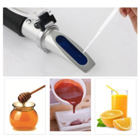 REFRAKTOMETR CUKROMIERZ POMIAR W SKALI BRIX 0-90