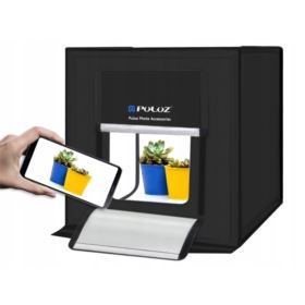 NAMIOT BEZCIENIOWY DUŻY STUDIO FOTO 60 CM LED 60W