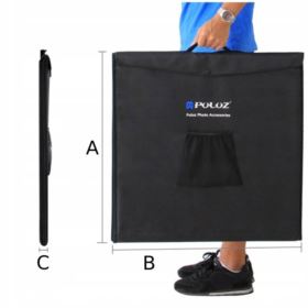 NAMIOT BEZCIENIOWY DUŻY STUDIO FOTO 60 CM LED 60W