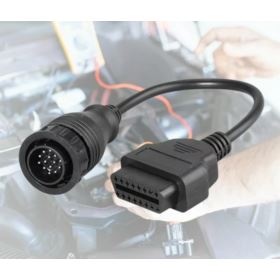 ADAPTER OBD 2 NA OBD 14 PIN MERCEDES SPRINTER VOLKSWAGEN LT PRZEJŚCI&Oacute;WKA CZARNA