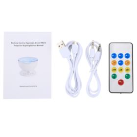 PROJEKTOR FAL LAMPKA LED RGB Z DŹWIĘKIEM