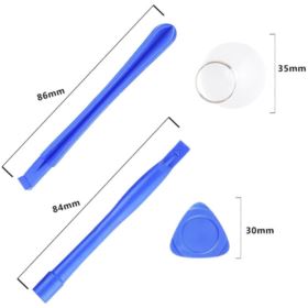 ZESTAW NARZĘDZI SERWISOWYCH TORX ŚRUBOKRĘT WKRĘTAK UNIWERSALNE 7 ELEMENT&Oacute;W TORX T4 i T5