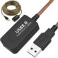 PRZEDŁUŻACZ USB 10M USB 2.0 AKTYWNY CZARNY