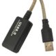 PRZEDŁUŻACZ USB 10M USB 2.0 AKTYWNY CZARNY