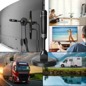 ANTENA CYFROWA HDTV NAZIEMNA DVB-T2 POKOJOWA