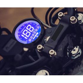 LICZNIK MOTOCYKLOWY CYFROWY UNIWERSALNY Z PODŚWIETLENIEM LED