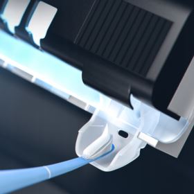 STERYLIZATOR DO SZCZOTECZEK Z DOZOWNIKIEM PASTY DO ZĘB&Oacute;W