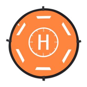 LĄDOWISKO DLA DRONA MATA 80CM POMARAŃCZOWO-CZARNA Z ETUI