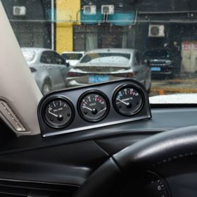 DODATKOWE ZEGARY SAMOCHODOWE WSKAŹNIK CIŚNIENIA OLEJU  TEMPERATURY SILNIKA I VOLTOMIERZ