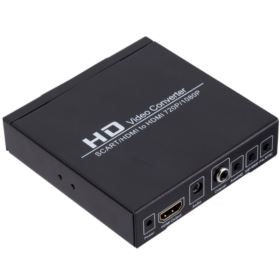 ADAPTER KONWERTER SCART HDMI HDMI AUDIO COAXIAL