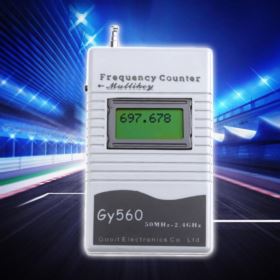 SKANER CZĘSTOTLIWOŚCI RADIOWYCH GOOIT GY560 NA BATERIĘ