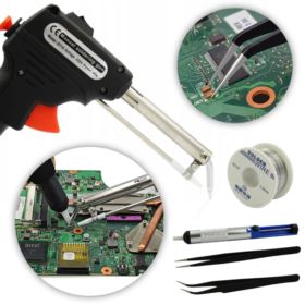 LUTOWNICA OPOROWA PISTOLETOWA NEWACALOX 60W SZCYPCE ODSYSACZ DO CYNY