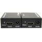 EXTENDER HDMI NA RJ45 LAN CZARNY PRZEDŁUŻACZ DO 60 METRÓW ODBIORNIK I NADAJNIK