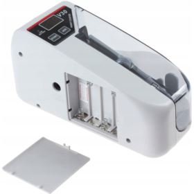 LICZARKA DO BANKNOT&Oacute;W NA BATERIE BIAŁA V30 Z ETUI I ZASILACZEM