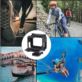 RAMKA DO GOPRO 5 6 7 BLACK HERO 2018 UCHWYT DO KAMERY SPORTOWEJ CZARNY
