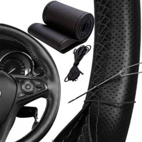 POKROWIEC NA KIEROWNICĘ SAMOCHODU IGŁA NIĆ