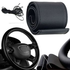 POKROWIEC NA KIEROWNICĘ SAMOCHODU IGŁA NIĆ