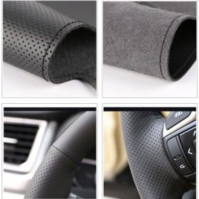 POKROWIEC NA KIEROWNICĘ SAMOCHODU IGŁA NIĆ