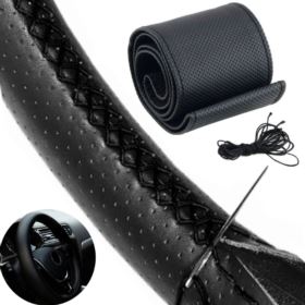 POKROWIEC NA KIEROWNICĘ SAMOCHODU IGŁA NIĆ