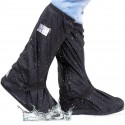 OCHRANIACZE PRZECIWDESZCZOWE NA BUTY XL 43-45 32 CM CZARNE