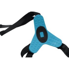 MOCOWANIE KAMERY DO KASKU Z PODKŁADKĄ ANTYPOŚLIZGOWĄ CZARNO-NIEBIESKI