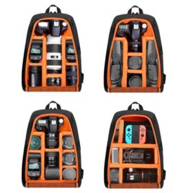 PLECAK FOTOGRAFICZNY WODOODPORNY NA APARAT I AKCESORIA FOTOGRAFICZNE