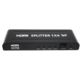 SWITCH HDMI SPLITTER 1x4 PORTY Z ZASILACZEM KONWERTER