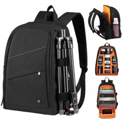 PLECAK NA APARAT I AKCESORIA FOTOGRAFICZNE PULUZ CZARNY WODOODPORNY