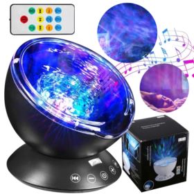 PROJEKTOR FAL LAMPKA LED RGB Z DŹWIĘKIEM