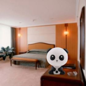 LAMPKA NOCNA PANDA DLA DZIECI Z KABLEM
