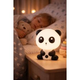 LAMPKA NOCNA PANDA DLA DZIECI Z KABLEM