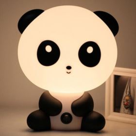 LAMPKA NOCNA PANDA DLA DZIECI Z KABLEM