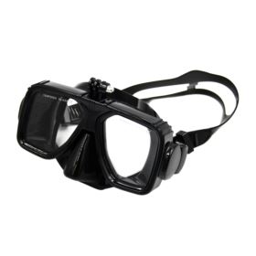 MASKA DO NURKOWANIA Z UCHWYTEM DO KAMER SPORTOWYCH Z ETUI