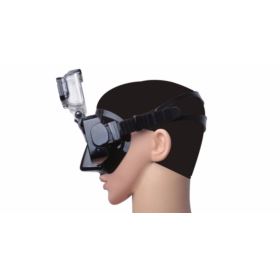 MASKA DO NURKOWANIA Z UCHWYTEM DO KAMER SPORTOWYCH Z ETUI