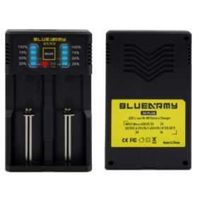 ŁADOWARKA DO BATERII I AKUMULATORK&Oacute;W AA AAA LI-ION NI-MH NICD UNIWERSALNA CZARNA